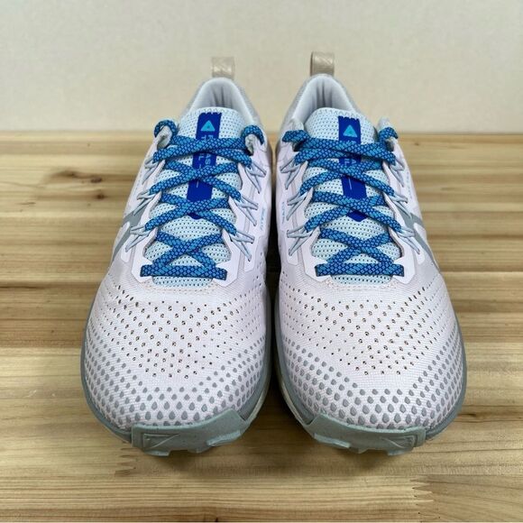 Nike React Pegasus Trail 4 running shoes Women's 6 Pearl Pink wolf grey NIB - Picture 2 of 8